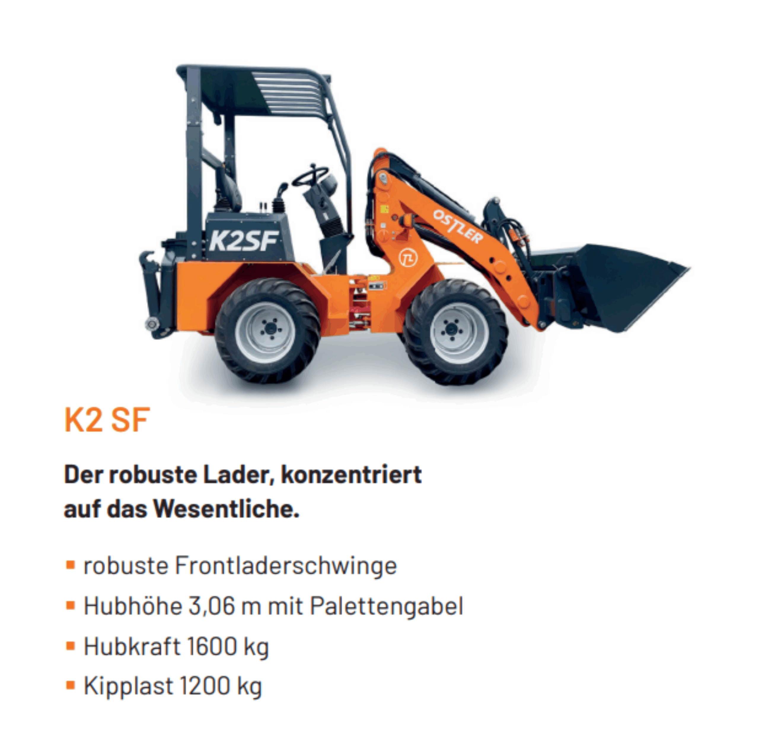 Hoflader Ostler K2SF