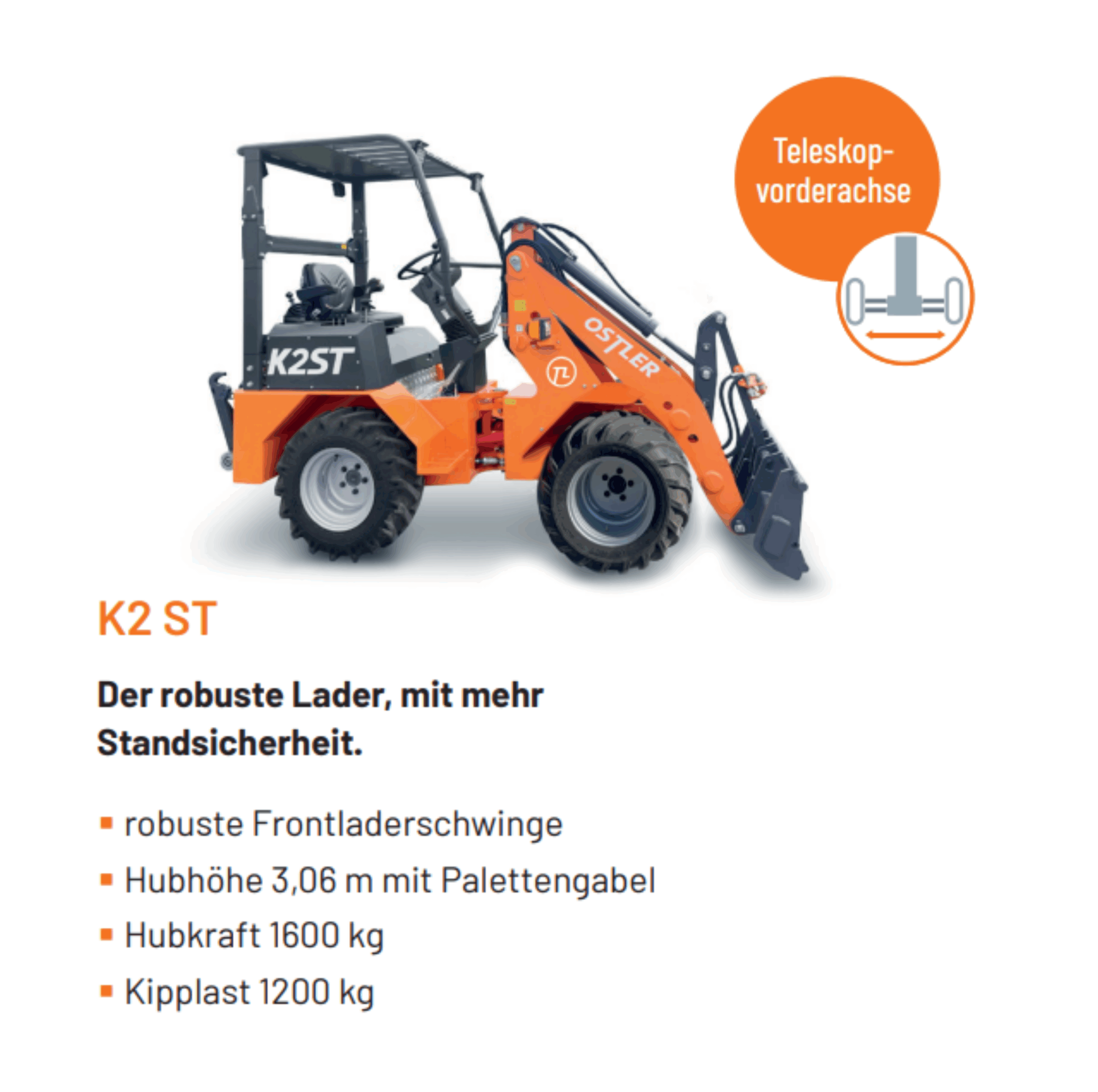 Radlader Ostler K2 ST