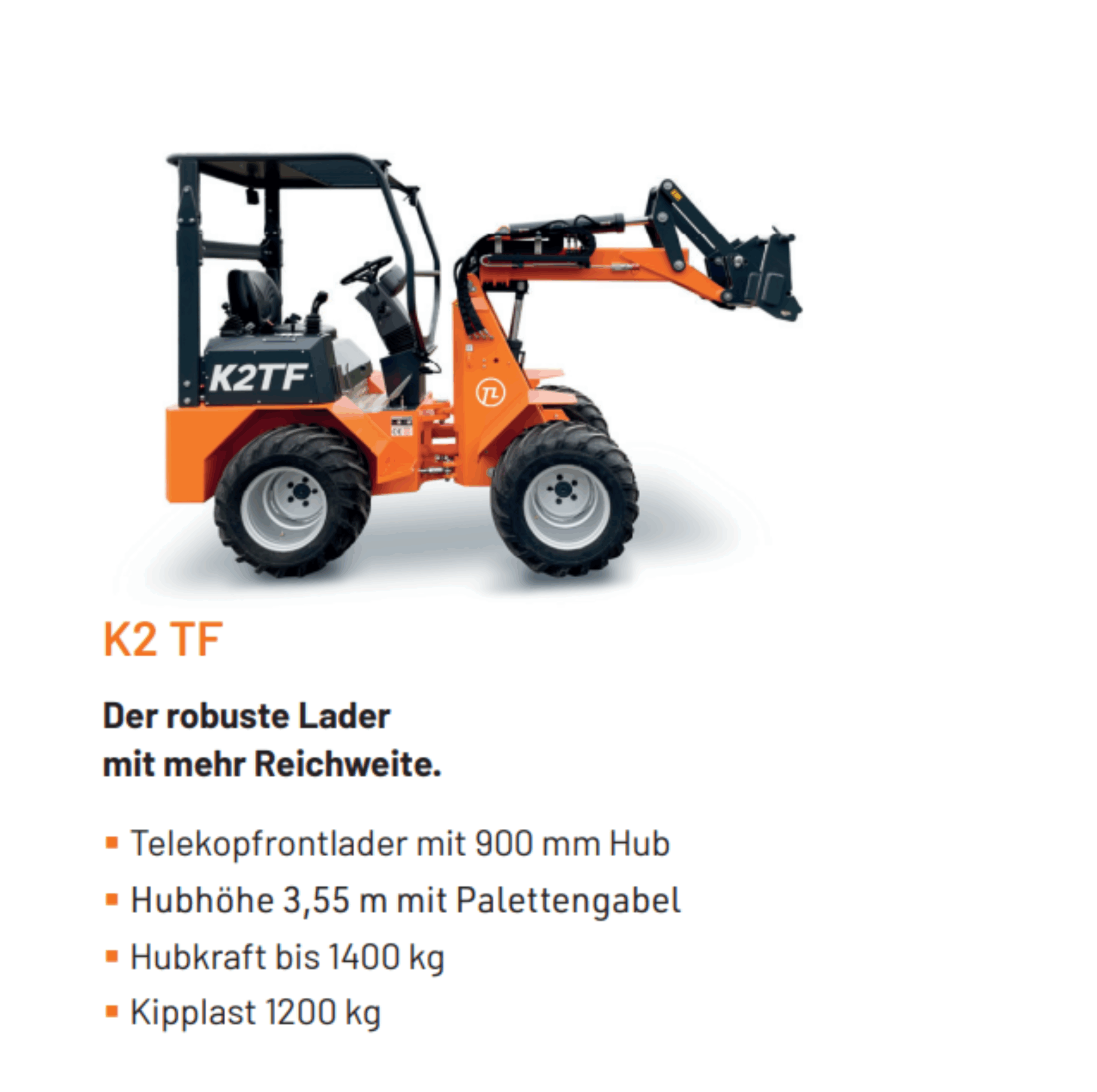 Teleskoplader Ostler K2 TF