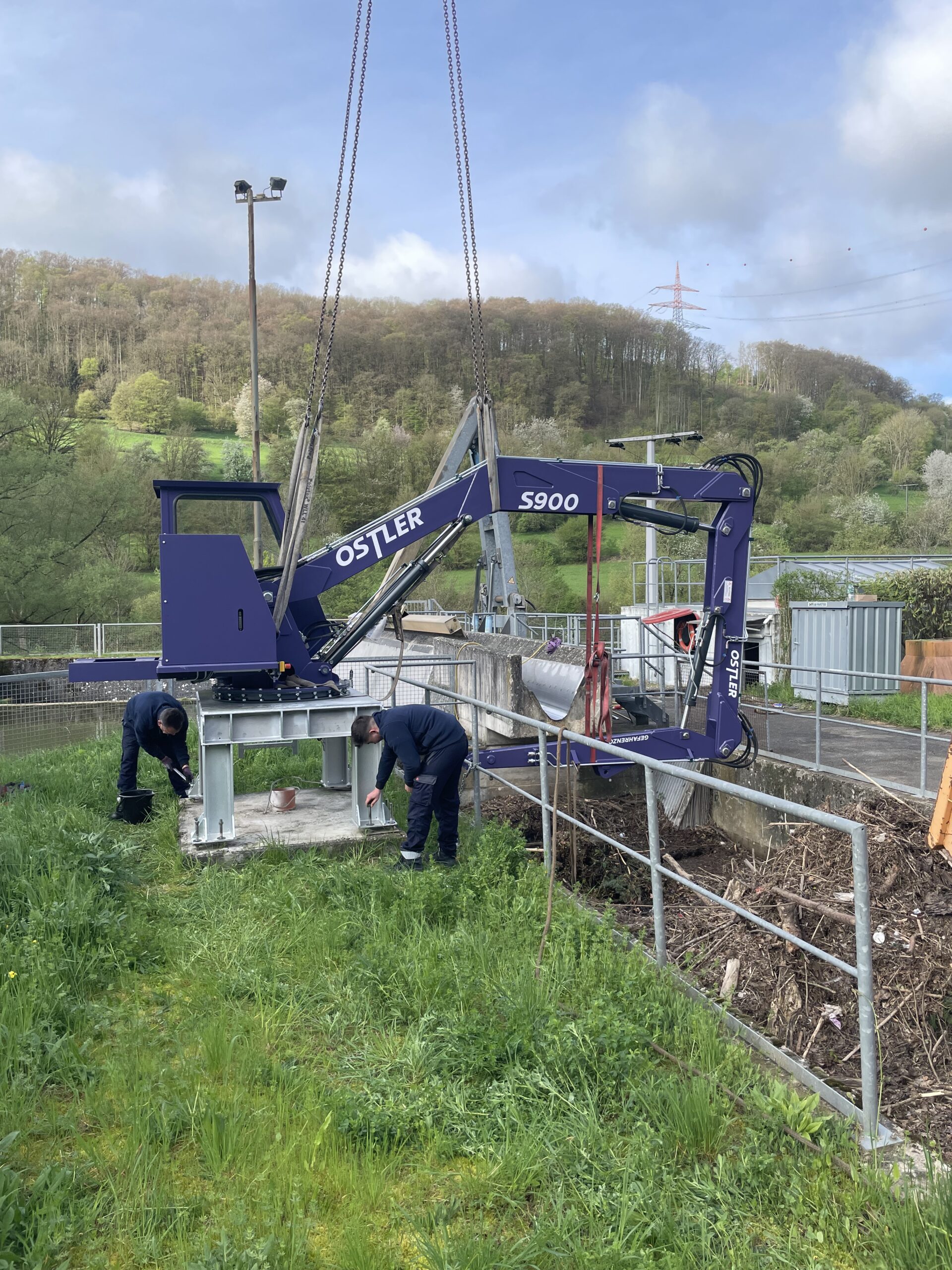 Ostler Stationärlader S900 Abfallwirtschaft