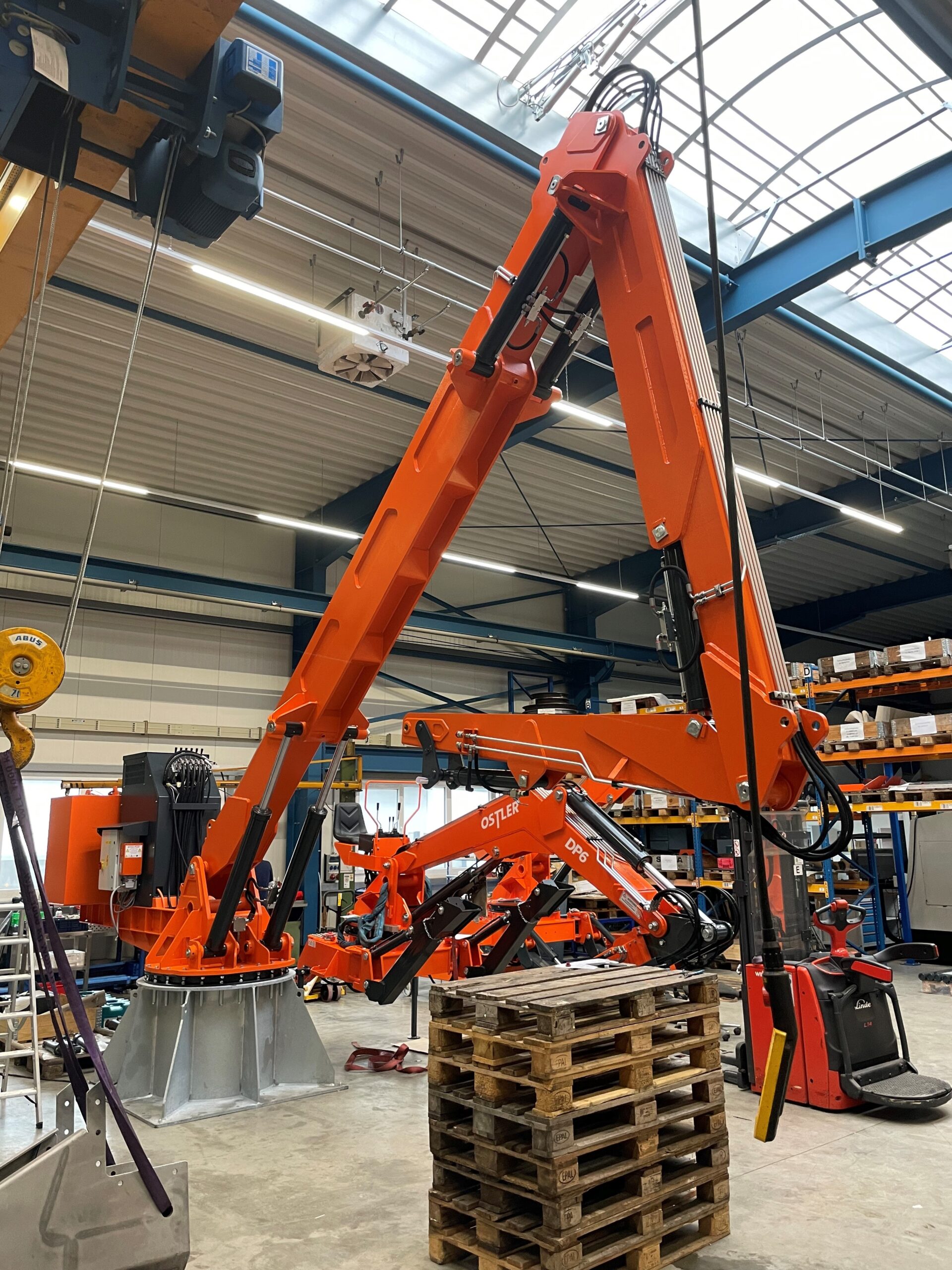 Ostler Statioärbagger S1200 für Recycling